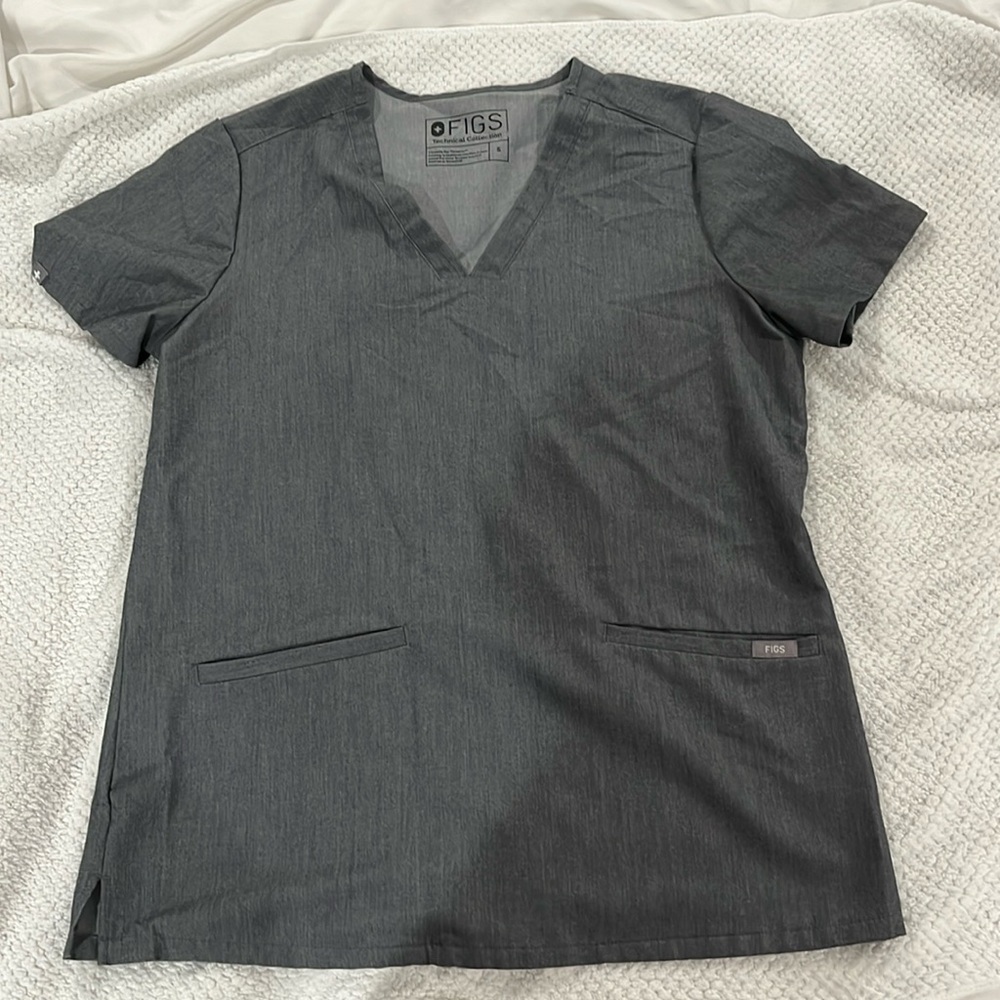 Grey Figs shirt, Technical Collection; Small